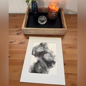 New Original Signed Artwork Alcohol Ink on Paper 179